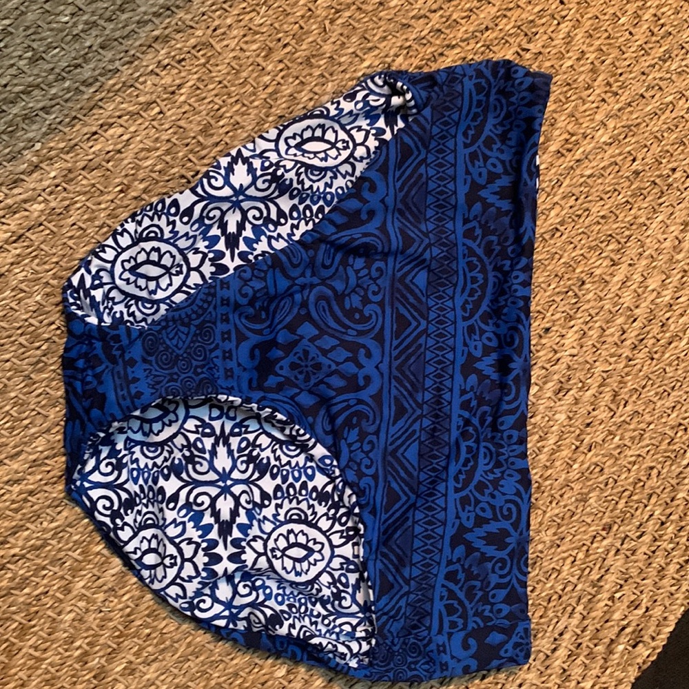 Lands End Bikini Bottoms reversible